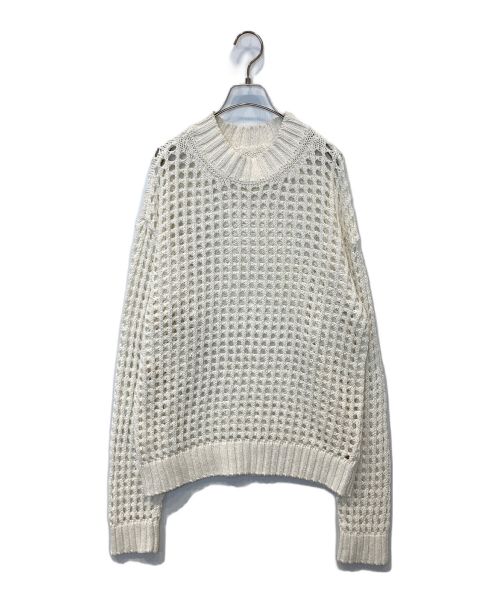 TODAYFUL（トゥデイフル）TODAYFUL (トゥデイフル) Square Mesh Knit ホワイト サイズ:FREEの古着・服飾アイテム