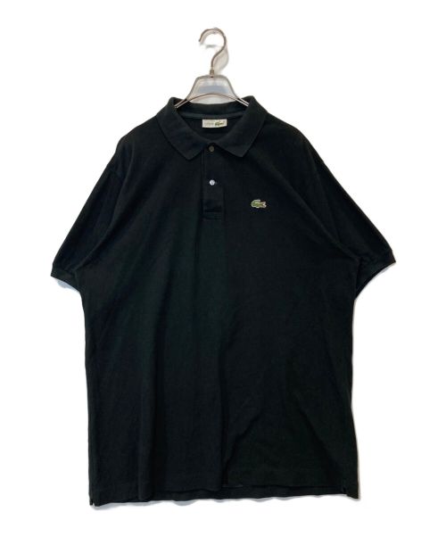 LACOSTE（ラコステ）LACOSTE (ラコステ) 鹿の子ポロシャツ ブラック サイズ:6の古着・服飾アイテム