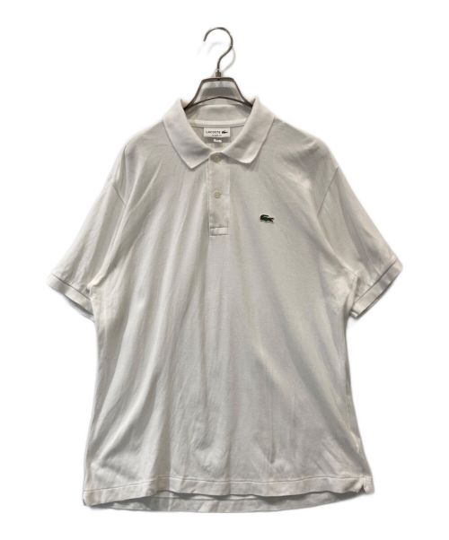 LACOSTE（ラコステ）LACOSTE (ラコステ) L.12.12 ポロシャツ ホワイト サイズ:US Lの古着・服飾アイテム