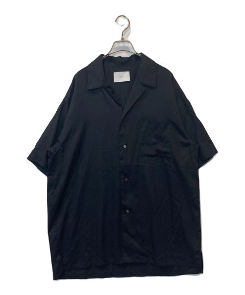 stein（シュタイン）stein (シュタイン) OVERSIZED OPEN COLLAR SS SHIRT ブラック サイズ:Sの古着・服飾アイテム