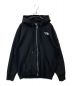 THE NORTH FACE（ザ ノース フェイス）の古着「ジップパーカー」｜ブラック