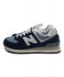 NEW BALANCE (ニューバランス) ローカットスニーカー ブラック サイズ:23.5 未使用品：5000円