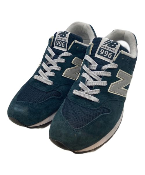 NEW BALANCE（ニューバランス）NEW BALANCE (ニューバランス) ローカットスニーカー グリーン サイズ:24の古着・服飾アイテム