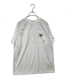 CarHartt（カーハート）の古着「ポケットTシャツ」｜ホワイト