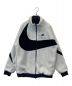 NIKE（ナイキ）の古着「BIG SWOOSH BOA JACKET」｜ホワイト×ネイビー