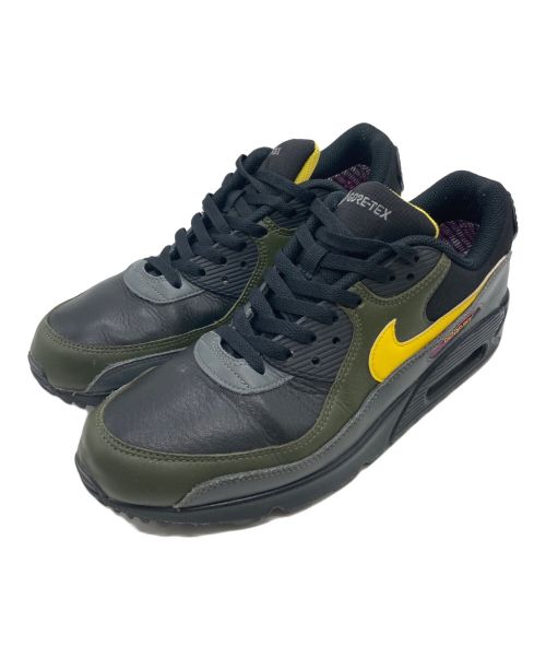 NIKE（ナイキ）NIKE (ナイキ) AIR MAX 90 GTX GORE-TEX ブラック×カーキ サイズ:27.5cmの古着・服飾アイテム