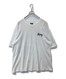 stussy（ステューシー）の古着「Dot Collage Tee」｜ホワイト