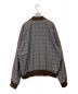 DIESEL (ディーゼル) グレンチェックボンバージャケット グレー サイズ:XL：12000円