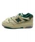 NEW BALANCE (ニューバランス) Aime Leon Dore (エメレオンドレ) 550 AY1 スニーカー グリーン×ベージュ サイズ:26.5cm：14000円