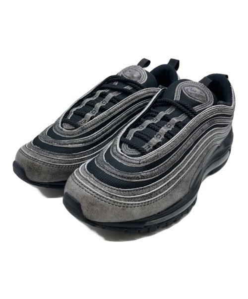 NIKE（ナイキ）NIKE (ナイキ) COMME des GARCONS HOMME PLUS (コムデギャルソンオムプリュス) Air Max 97 ブラック サイズ:27cmの古着・服飾アイテム