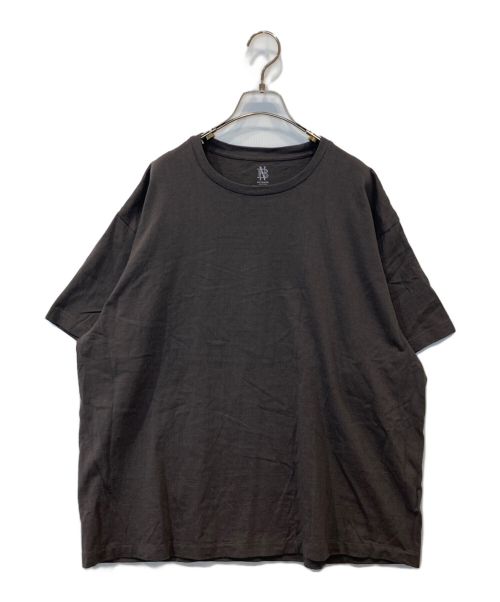 BATONER（バトナ―）BATONER (バトナ―) MERIYASU T-SHIRT グレー サイズ:WIDE　Mの古着・服飾アイテム