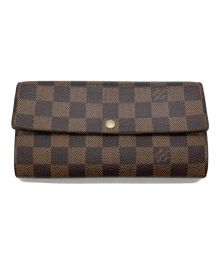 LOUIS VUITTON（ルイ ヴィトン）の古着「長財布」｜ブラウン