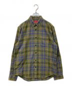 SUPREMEシュプリーム）の古着「tartan flannel shirt light」｜グリーン