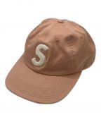 SUPREMEシュプリーム）の古着「Chenille s logo 6-panel Cap」｜ピンク