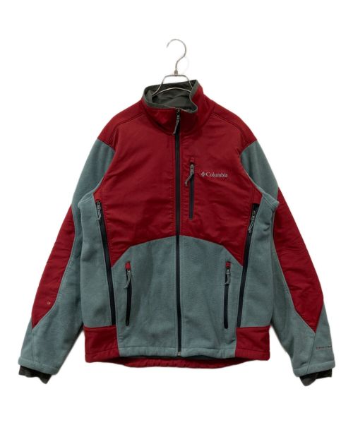 Columbia（コロンビア）Columbia (コロンビア) バリスティックフリースジャケット レッド サイズ:Mの古着・服飾アイテム