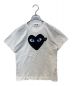 PLAY COMME des GARCONS（プレイ コムデギャルソン）の古着「T-SHIRT WITH BLUE EYES 白」｜ホワイト