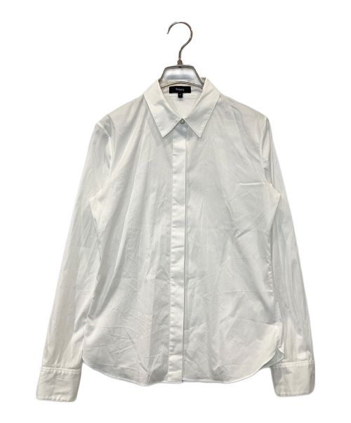 theory（セオリー）theory (セオリー) Luxe Classic Fitted Shirt ホワイト サイズ:Pの古着・服飾アイテム