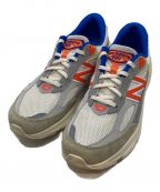 NEW BALANCE×KITHニューバランス×キス）の古着「MSG M990v6」｜オレンジ×ベージュ