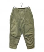 Liberaidersリベレイダース）の古着「GARMENTDYED RIPSTOP SARROUEL PANTS」｜カーキ