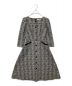 HER LIP TO（ハーリップトゥ）の古着「Classic Tweed Midi Dress」｜ブラック