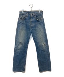 LEVI'S（リーバイス）の古着「【古着】ダメージジーンズ」｜インディゴ