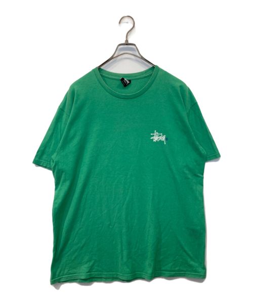 stussy（ステューシー）stussy (ステューシー) Tシャツ グリーン サイズ:Lの古着・服飾アイテム