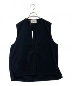 hauntハウント）の古着「VNECK VEST」｜ブラック