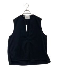 haunt（ハウント）の古着「VNECK VEST」｜ブラック