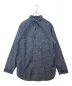 SIGNAL GARMENTS（シグナルガーメンツ）の古着「Cigarette Pocket L/S Navy Chambray Shirts ”SMOKE KING”」｜ネイビー