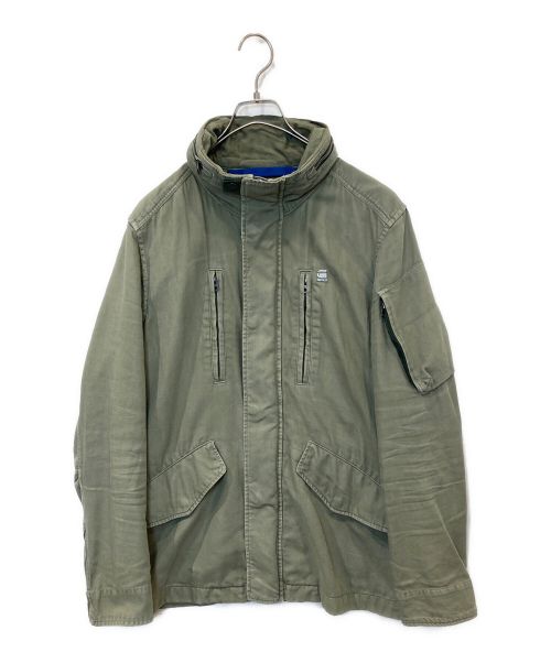 G-STAR RAW（ジースターロゥ）G-STAR RAW (ジースターロゥ) Driver Field Jacket グリーン サイズ:Lの古着・服飾アイテム