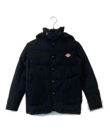 DANTON×BEAMS（ダントン×ビームス）の古着「モッサダウンジャケット 15A-FA-001」｜ブラック