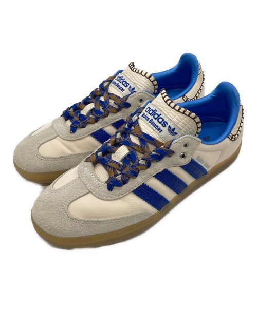 adidas（アディダス）adidas (アディダス) WALES BONNER (ウェールズボナー) Samba ベージュ×ブルー サイズ:24.5㎝の古着・服飾アイテム