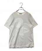 ISSEY MIYAKE MENイッセイミヤケメン）の古着「ポジきのこプリントTシャツ」｜ホワイト