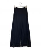 BORDERS at BALCONYボーダーズアットバルコニー）の古着「WEEKEND WIDE PANT」｜ブラック