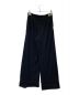 BORDERS at BALCONY (ボーダーズアットバルコニー) WEEKEND WIDE PANT ブラック サイズ:38：7000円