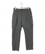 ATTACHMENTアタッチメント）の古着「PE STRETCH DOUBLE CLOTH REGULAR FIT EASY TROUSERS」｜グレー