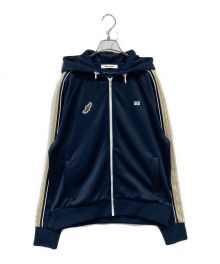 WALES BONNER（ウェールズボナー）の古着「MANTRA ZIP HOODIE」｜ネイビー