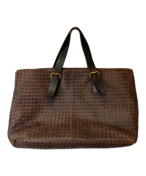 BOTTEGA VENETA（ボッテガベネタ）BOTTEGA VENETA (ボッテガベネタ) トートバッグ ブラックの古着・服飾アイテム