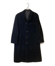 COMME des GARCONS HOMME（コムデギャルソン オム）の古着「90s コーデュロイチェスターコート」｜ブラック