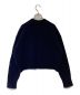 SEA (シー) WOOL CASHMERE V-NECK KNIT WEAR ネイビー サイズ:ONE：13000円