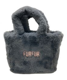 furfur（ファーファー）の古着「エコファートートバッグ」｜ブラック