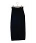 Room no.8 (ルームエイト) RAYON SIMPLE WRAP SKIRT ブラック サイズ:FREE：3980円