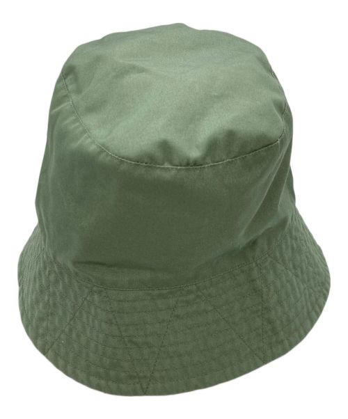 Engineered Garments（エンジニアド ガーメンツ）Engineered Garments (エンジニアド ガーメンツ) Bucket Hat コーティングリネンハット グリーン サイズ:Mの古着・服飾アイテム