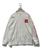 THE NORTH FACEザ ノース フェイス）の古着「Sleeve Graphic Tee」｜ホワイト