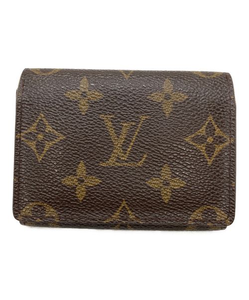 LOUIS VUITTON（ルイ ヴィトン）LOUIS VUITTON (ルイ ヴィトン) アンヴェロップ・カルト・ドゥ・ヴィジット ブラウンの古着・服飾アイテム