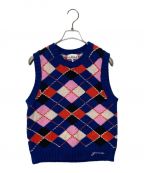 GANNIガニー）の古着「Graphic Cotton Vest」｜マルチカラー