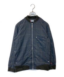 LEVI'S ENGINEERED（リーバイスエンジニアード）の古着「チェック柄ブルゾン」｜グレー