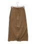 UNBLEACHED (アンブリーチド) Basic Sweat 4slider Skirt ブラウン サイズ:FREE：5000円