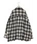 provoke (プロヴォーク) Oversized check Shirt ブラック サイズ:38：10000円