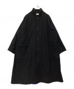 Yarmo×SOPHNET.ヤーモ×ソフネット）の古着「WOOL MELTON LAB COAT」｜ブラック